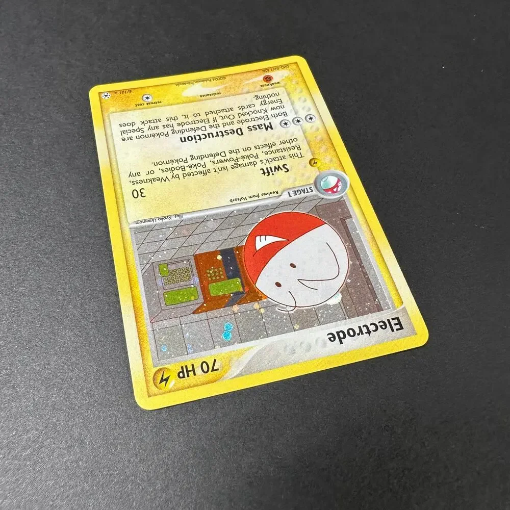 Pokemon TCG Electrode EX Hidden Legends 5/101 Holo Rare NM